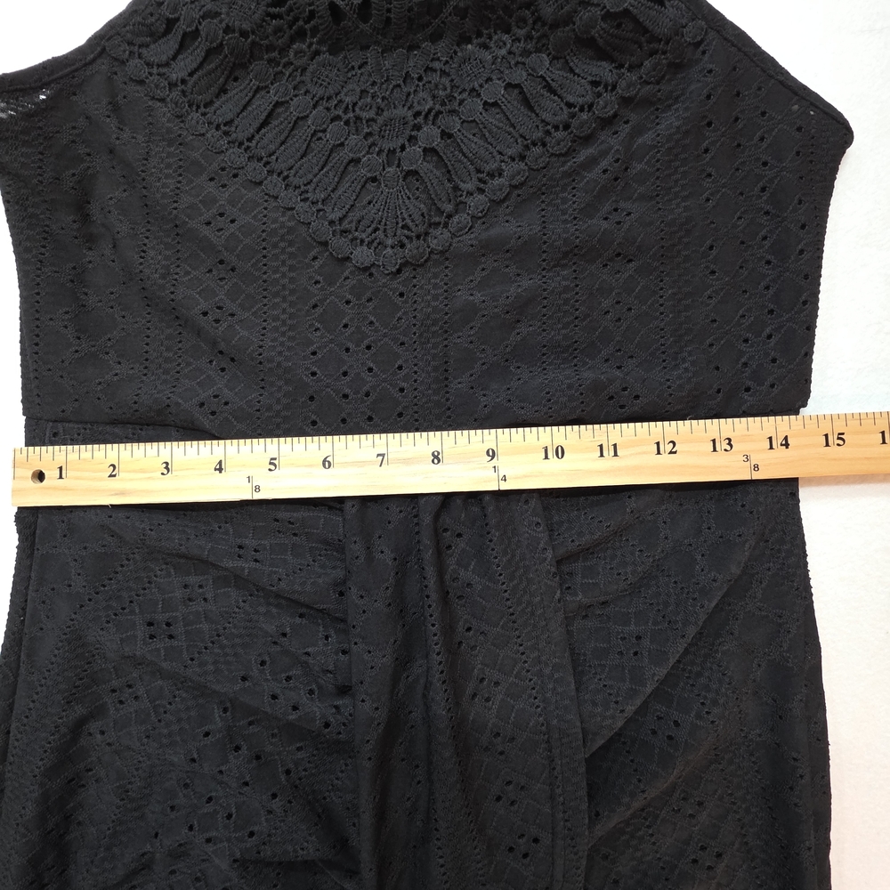 Womens Eyelet Halter Dress Size Large NWOT - Picture 5 of 8